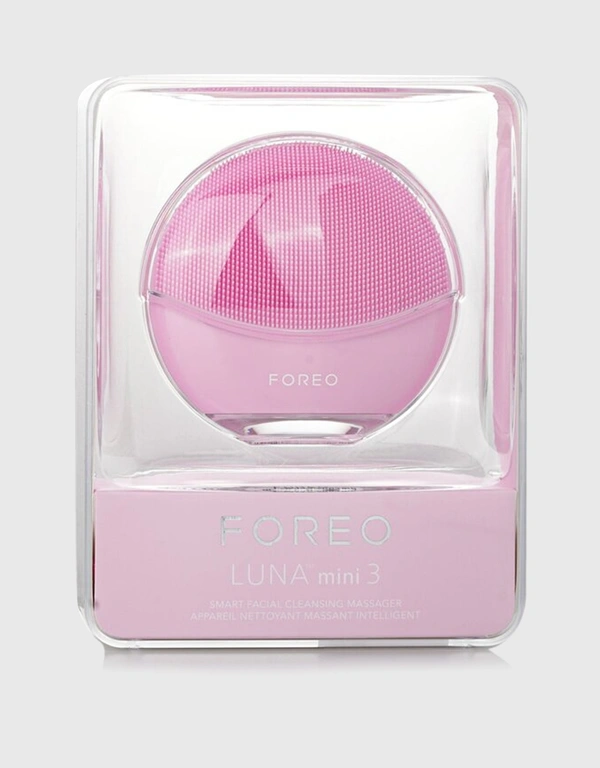 Foreo Luna Mini 3 智慧型潔面按摩儀-Pearl Pink