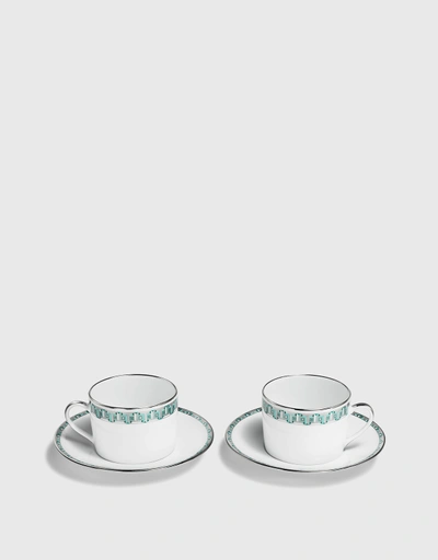 Tiffany T True：茶杯和茶碟2入組