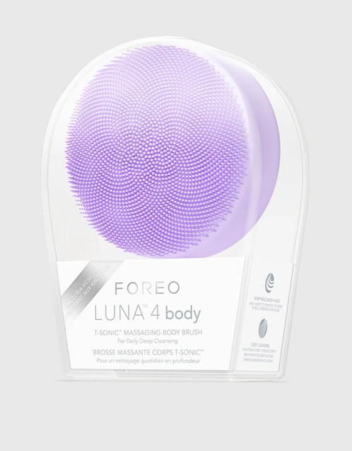 Luna 4 Body Massaging Body Brush-Lavender