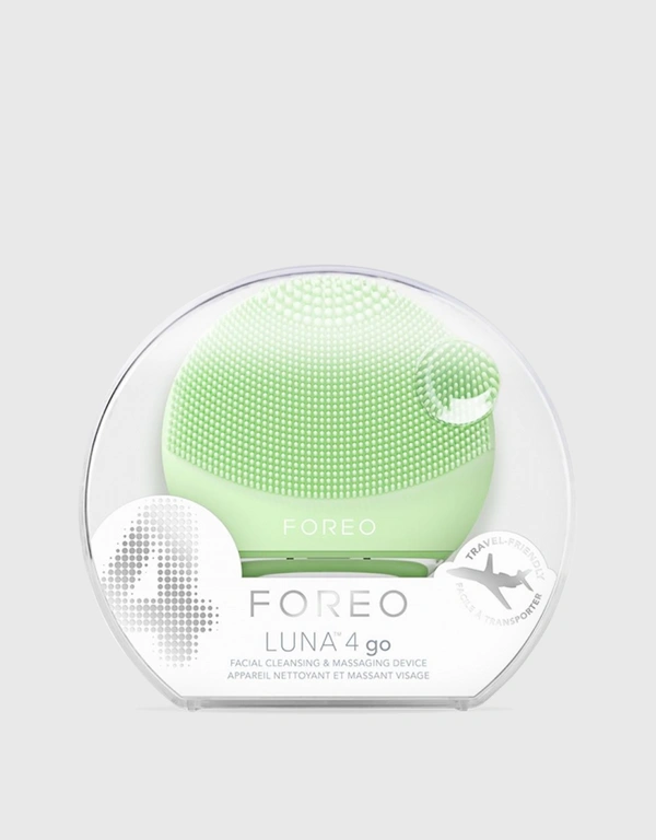 Foreo Luna 4 Go Facial Cleansing And Massaging Device-Pistachio