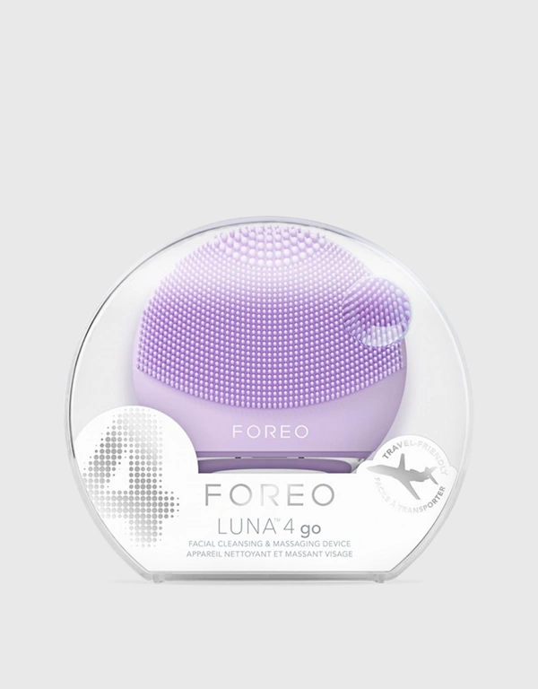 Foreo Luna 4 Go Facial Cleansing And Massaging Device-Lavender