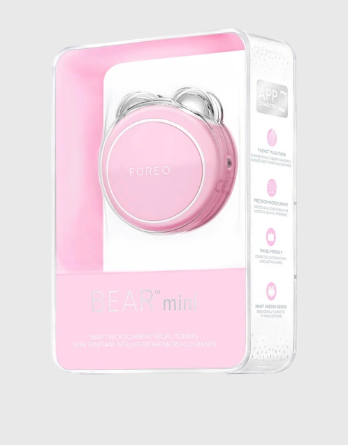 Bear Mini Microcurrent Facial Toning Device-Pearl Pink