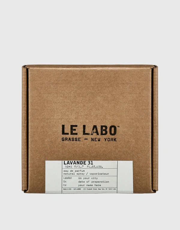 Le Labo Lavande 31 中性香淡香精 50ml