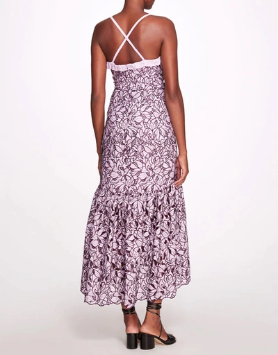 Peony Fitted Maxi Dress