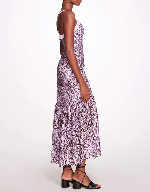 Peony Fitted Maxi Dress