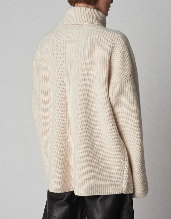 Co Cashmere Turtleneck Sweater