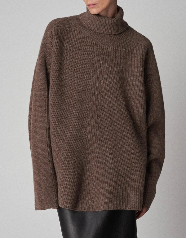 Co Yak Wool Turtleneck Sweater