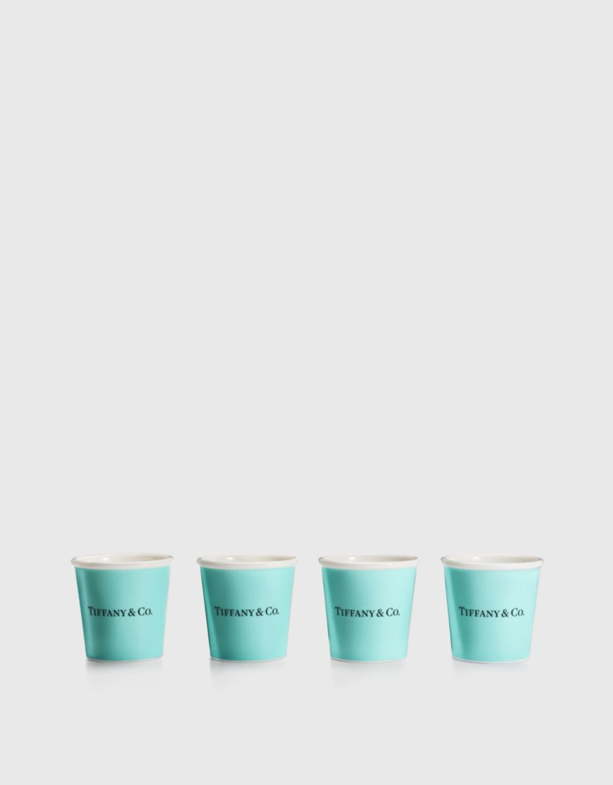 Tiffany & Co. Tiffany Espresso Cups Set Of Four (Tabletop,Cups and