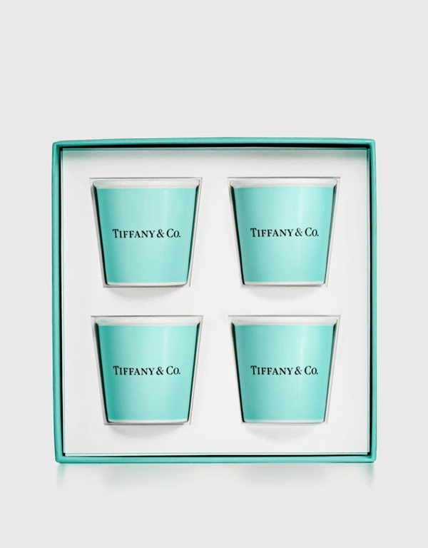 Tiffany & Co. Tiffany濃縮咖啡杯4入組