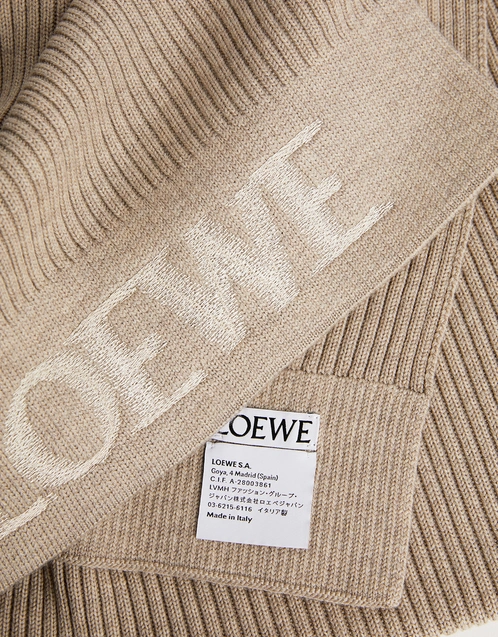 LOEWE 羊毛圍巾