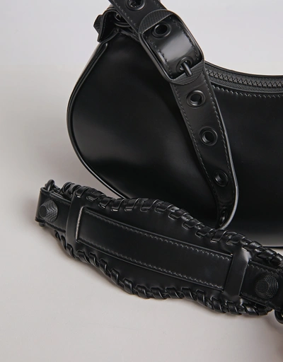 Le Cagole XS Leather Shoulder Bag