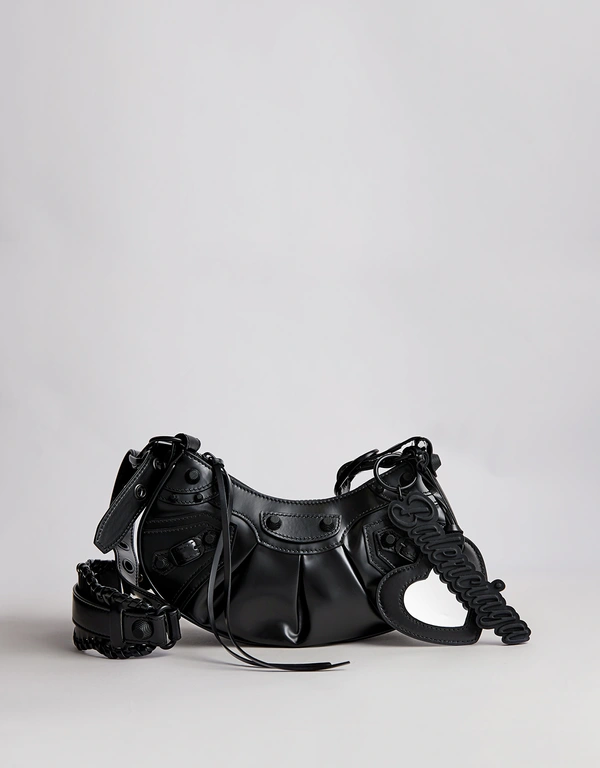 Balenciaga Le Cagole XS Leather Shoulder Bag