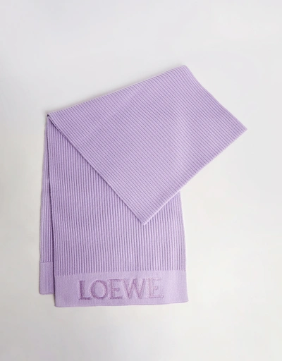 LOEWE 羊毛圍巾
