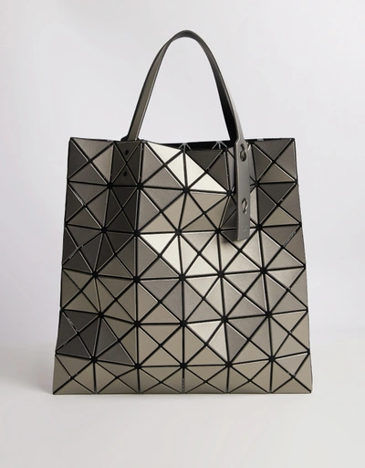 Bao Bao Lucent Metallic 6x6 Geometric Pattern Tote Bag