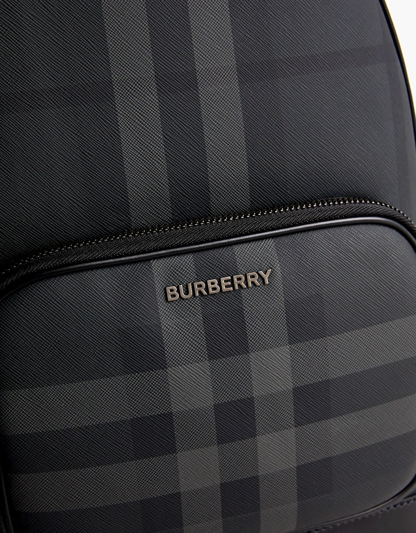 Burberry 經典格紋尼龍背包