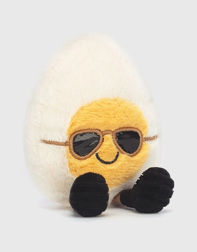 Amuseable Chic Boiled Egg Soft Toy 14cm