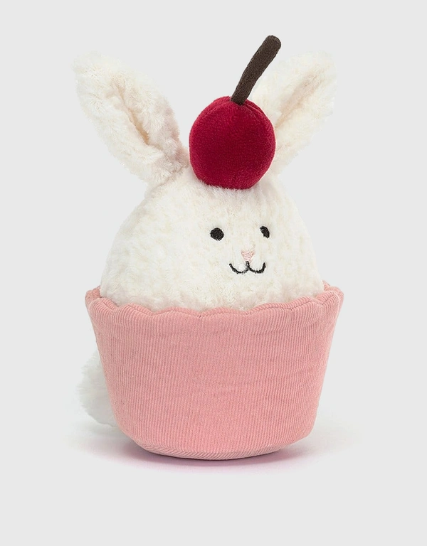 Jellycat Dessert Bunny 杯子蛋糕甜心兔玩偶 14cm