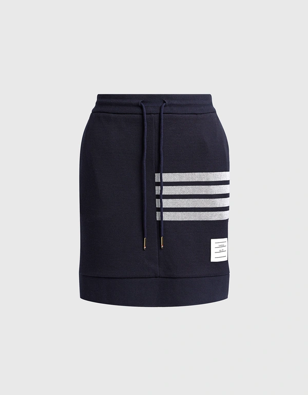 Thom browne Four Bar Mini Skirt-Navy