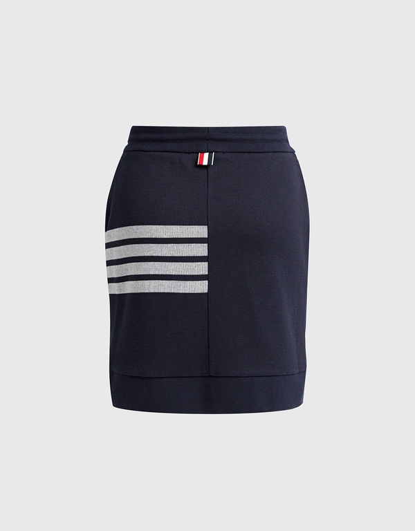 Thom browne Four Bar Mini Skirt-Navy