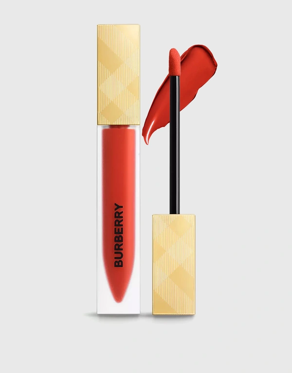 Burberry Beauty Kisses Liquid Matte Lipstick-118 Fire Red