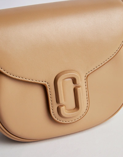 The Leather Covered J Marc Saddle Bag