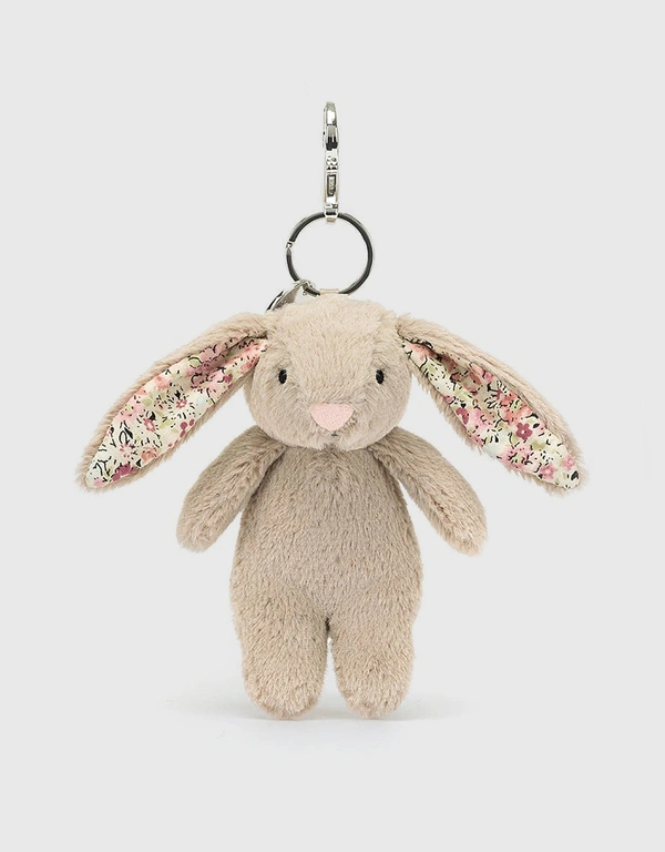 Jellycat Blossom Bunny Bag Charm 17cm
