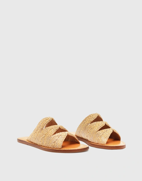 Ivy Woven Flat Sandals