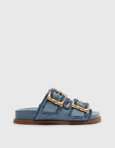 Enola Sporty Casual Sandals-Blue