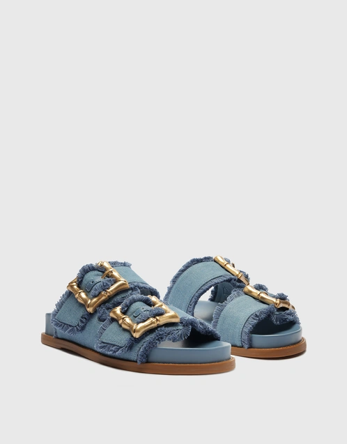 Enola Sporty Casual Sandals-Blue