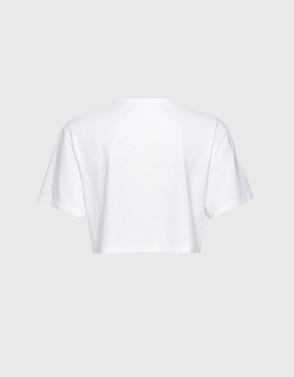 RTA Look Up Cropped Tee