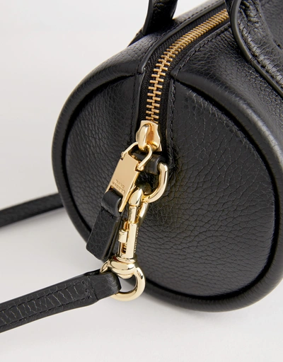 The Leather Mini Duffle Crossbody Bag