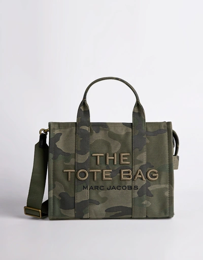 The Jacquard Camo Medium Tote Bag