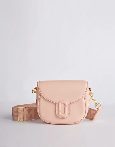 The Leather Covered J Marc Small Saddle Bag