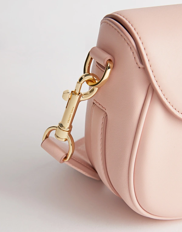 Marc Jacobs The Leather Covered J Marc Saddle Bag