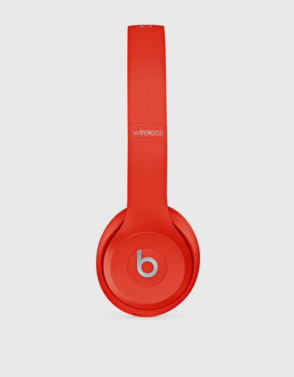 Beats Solo3 無線藍牙耳罩式耳機-Red