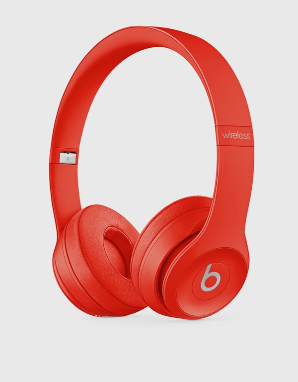 Beats Solo3 Bluetooth Headphone-Red