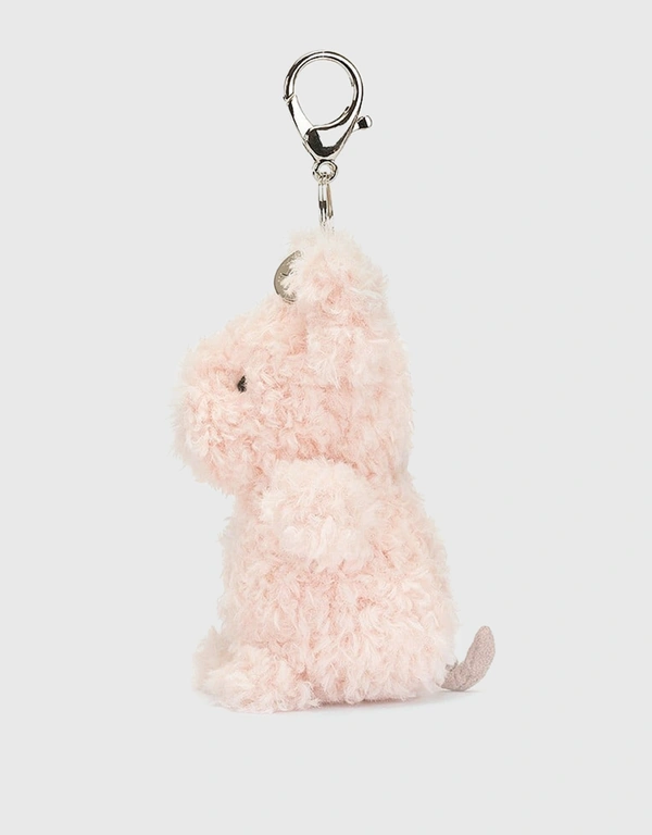 Jellycat Little Pig Bag Charm 17cm