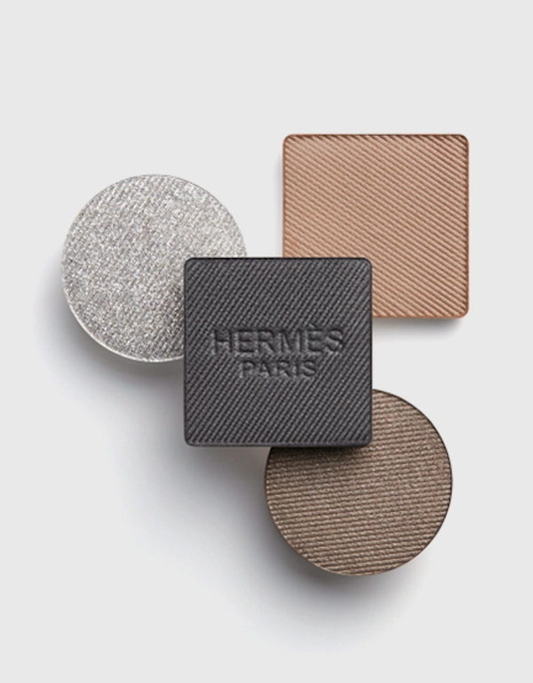Hermès Beauty Ombres D’Hermès 四色眼影盤補充裝-05 Ombres Fumees
