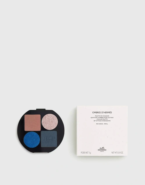 Ombres D’Hermès Eyeshadow Palette Refill-04 Ombres Marines