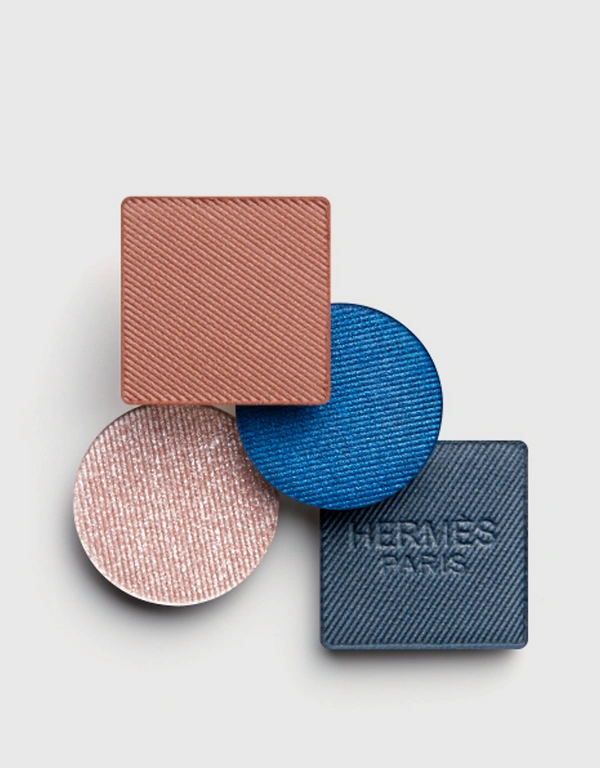 Hermès Beauty Ombres D’Hermès 四色眼影盤補充裝-04 Ombres Marines