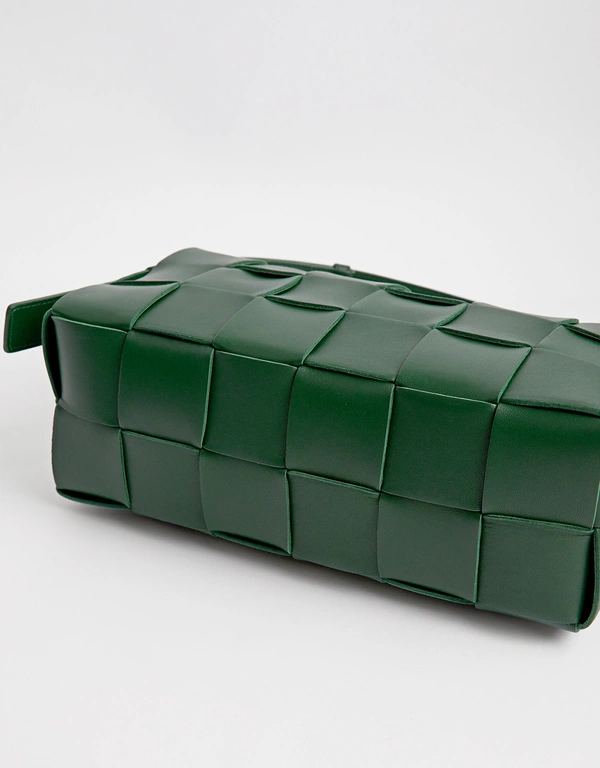 Bottega Veneta Cassette Brick Lambskin Shoulder Bag