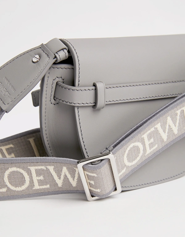 Loewe Gate Mini Soft Calfskin And Jacquard Dual Bag