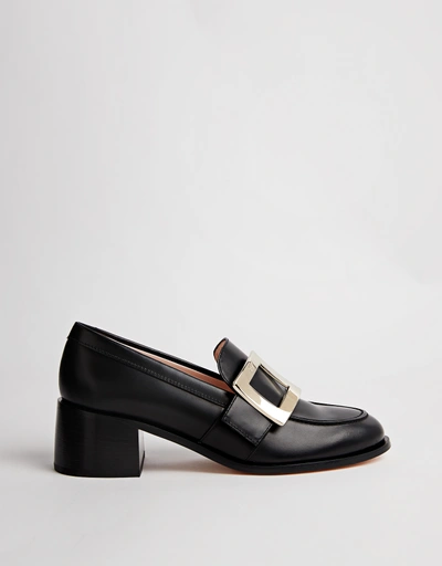 Viv' Rangers Metal Buckle Patent Leather Loafers