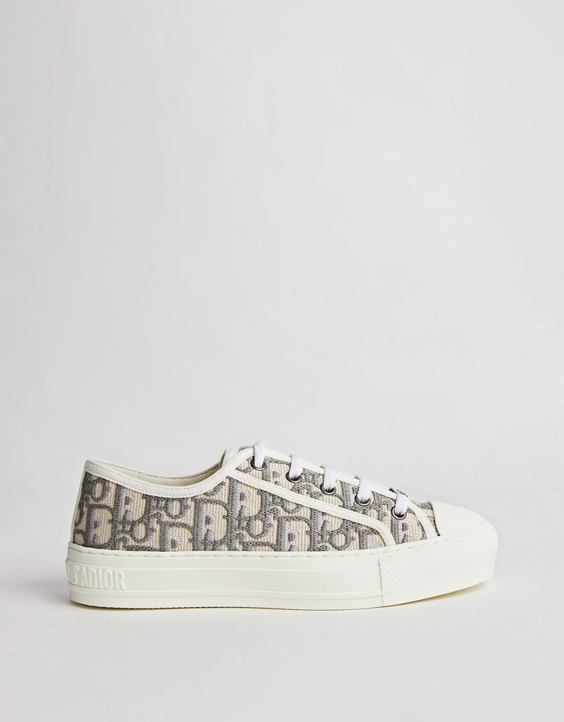 も*も様 美品✨ ディオール Walk'n'Dior コットンキャンバス 23c Dior Walk'n'Dior Cotton Embroidered Motif スポーツカジュアル