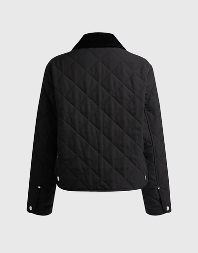 Thermoregulated Barn Quilted Cropped Jacket