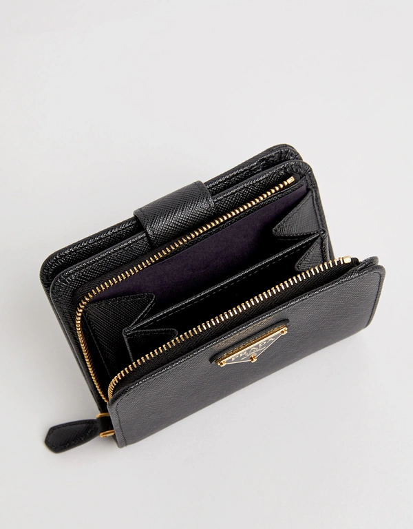 Prada Saffiano Small Leather Wallet