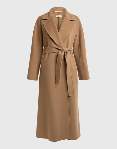 Max Mara Manuela 1 Cashmere Belt Long Coat (Coats and Jackets 
