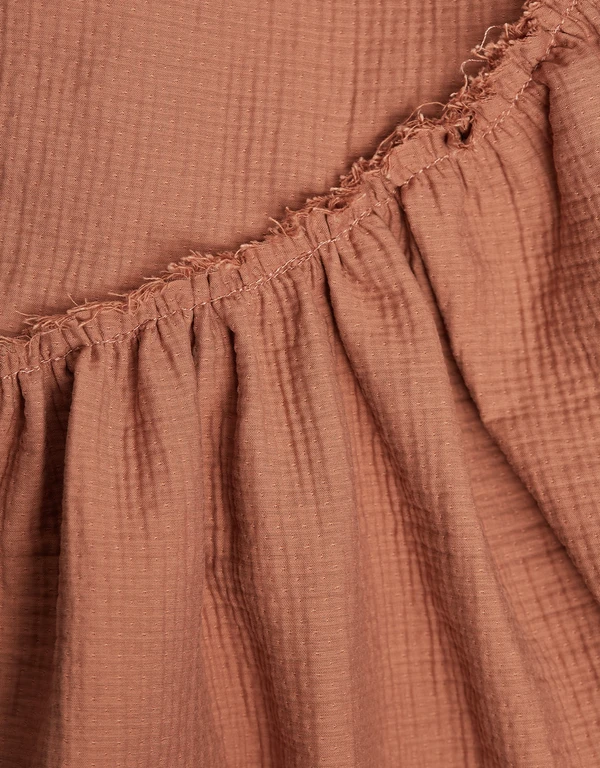 Rachel Comey Bonnie Ruffled Wrap Midi Skirt