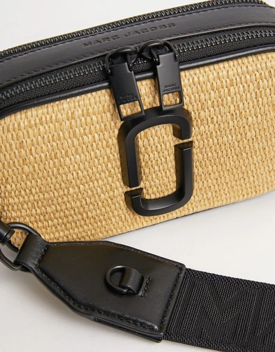 The Snapshot Saffiano Woven Camera Bag