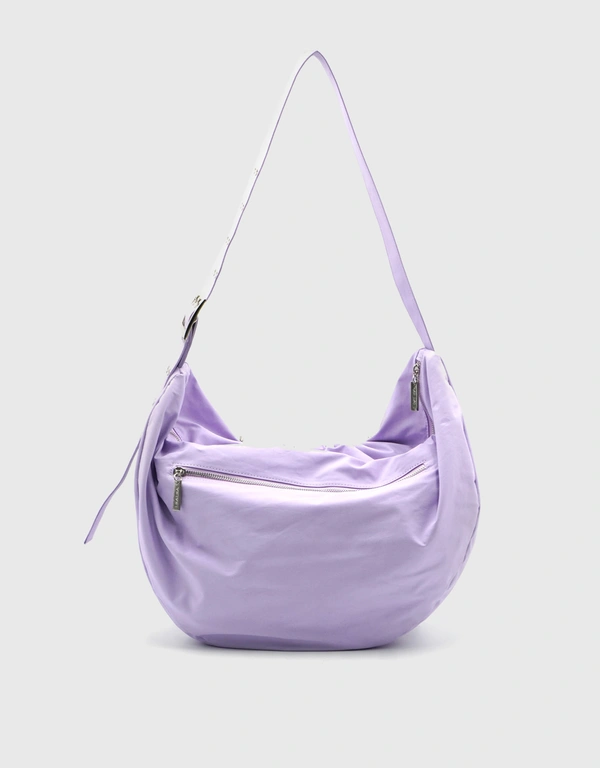 YIEYIE Super Sasha Cross Body Bag-Pale Purple